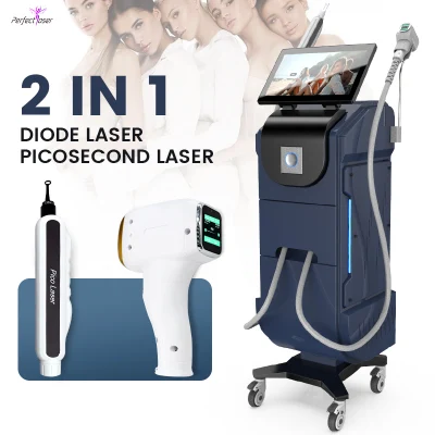 2in1 All Skin Types Pico Laser Tattoo Removal Pigmentation Device