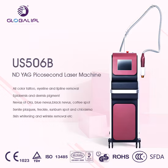 Portable Laser Skin Whitening Wrinkle Removal Portable Picosecond Laser Laser Tattoo Removal Machine